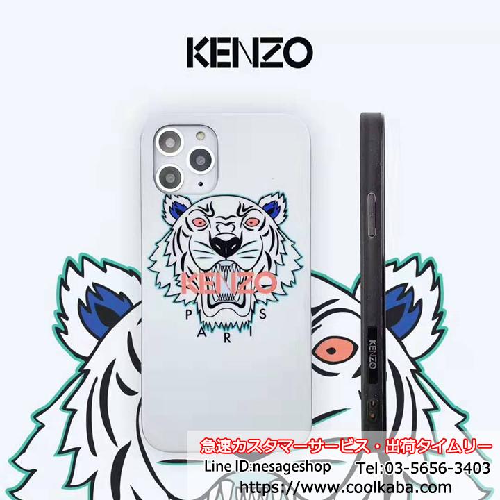 ケンゾー iphone11 pro maxケース 虎頭 kenzo アイフォンxr xsマックス