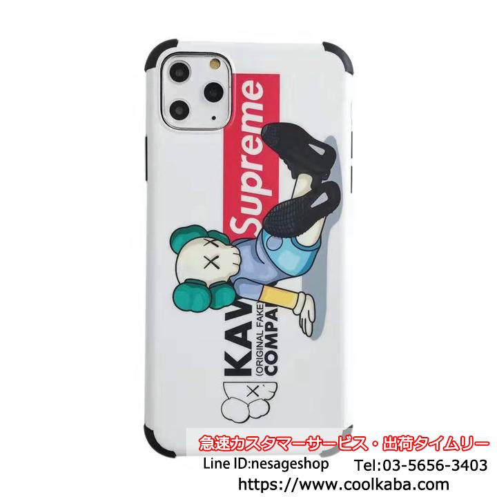 iphonexs maxかばー kaws supreme