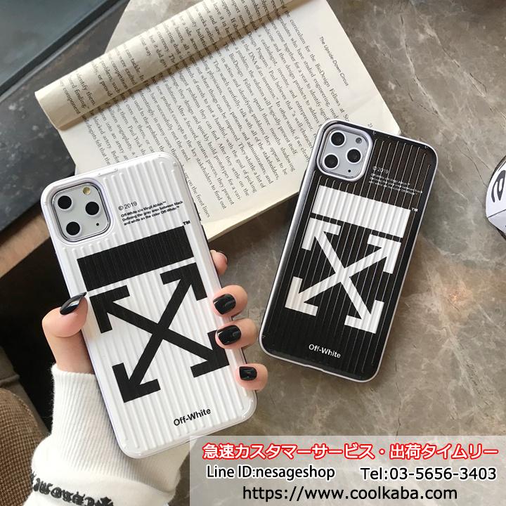 アイフォン11 プロマックスケース OFF-WHITE ペア用 iPhoneXR/XS MAXカバー オフホワイト iphone11/xs/xケース
