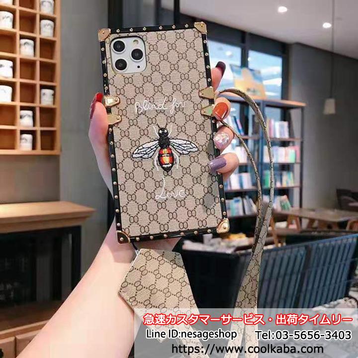 高級感 新品GUCCI iPhone12 12miniスマホケーストランク型のiphone11 proケース グッチ gucci アイフォン