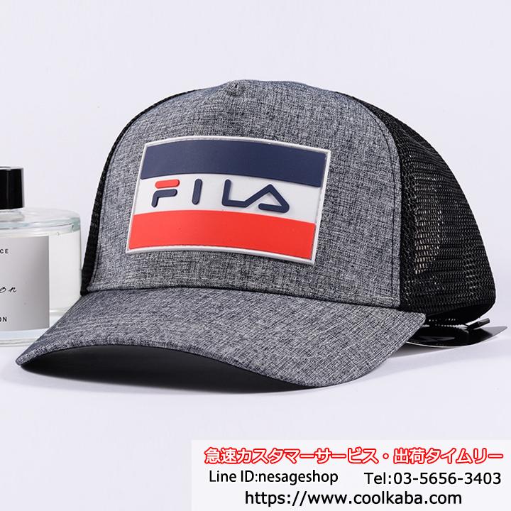 ベースボールキャップ Fila