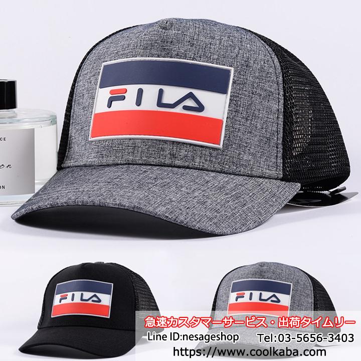 メンズキャップ fila