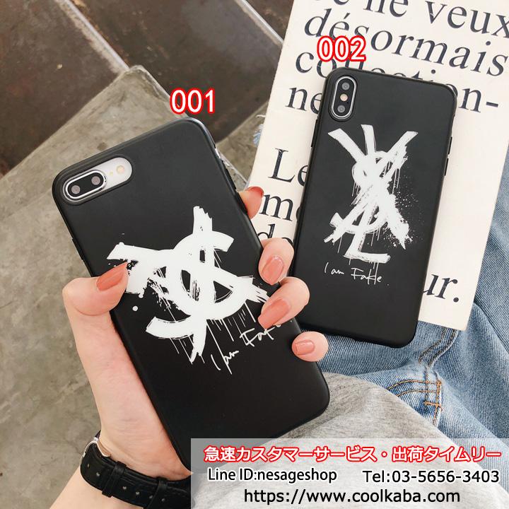 YSL ブランド柄 スマホケース