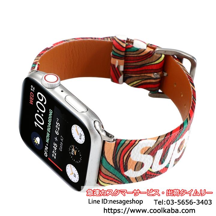 シュプリーム Apple Watch バンド交換