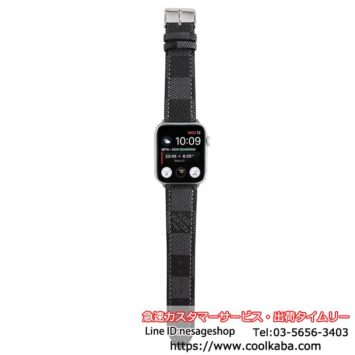 ルイヴィトン Apple Watch ベルト交換 お洒落 LV 腕時計ベルト Apple Watch用バンド交換 経典柄 モノグラム