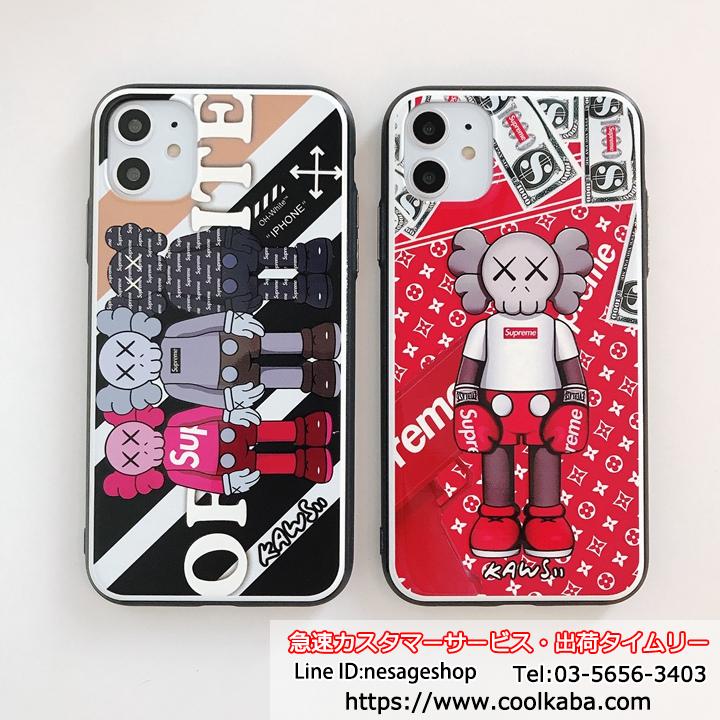 iPhone8 赤 18aw ケース 携帯 supremeスマホ/家電/カメラ