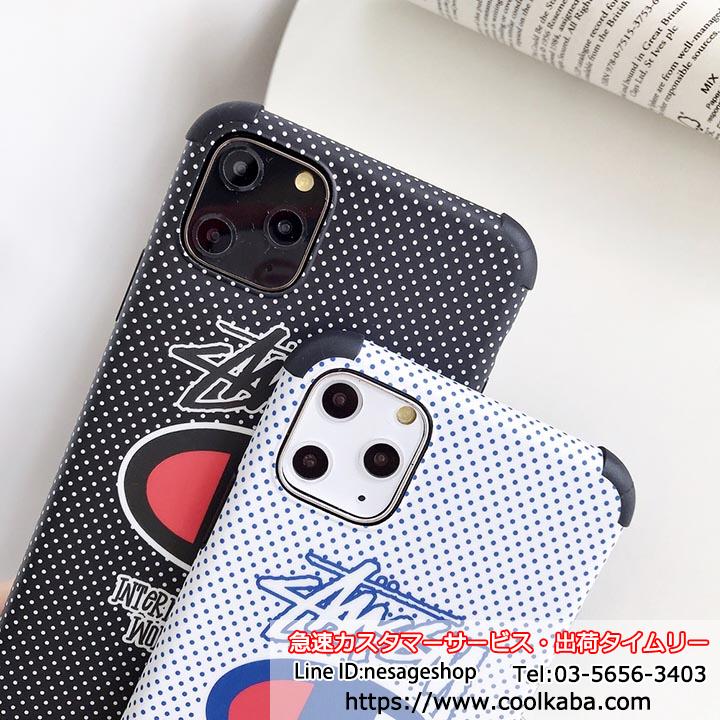 耐衝撃 Stussy iphone7plusケース ジャケット