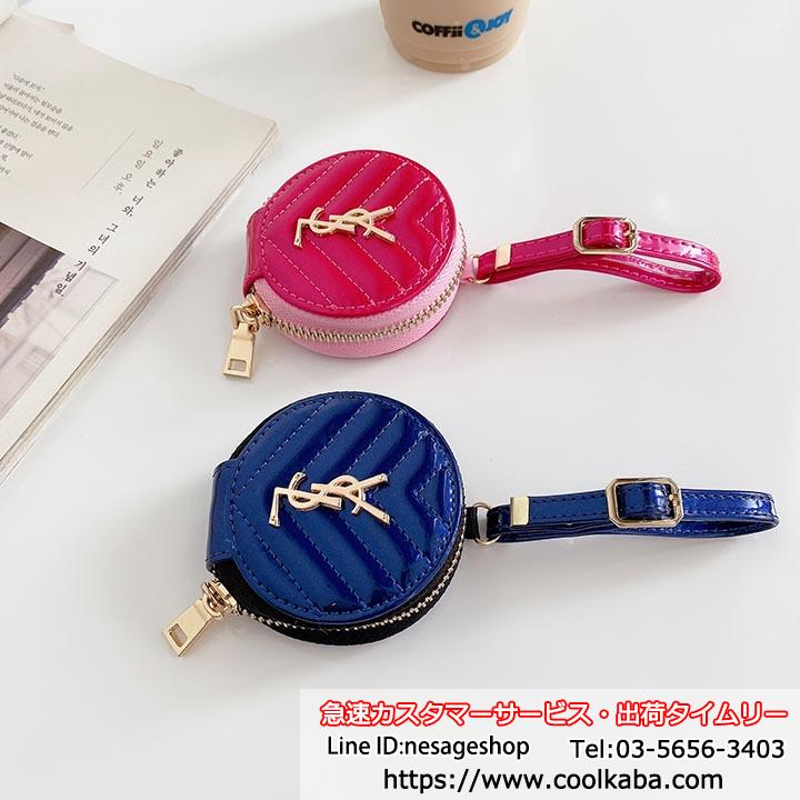 イブサンローランairpods 専用ケース ysl 気嚢スタンド 人気  Airpods pro ケース ブランド  YSL  airpods1/2 ケース イブサンローラン AirPods ケース 革 ブランド アルマーニ エアーポッズケース おしゃれ