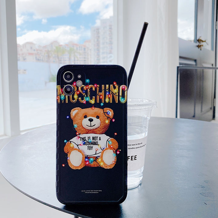 MOSCHINO可愛い風 iphone12 スマホケース