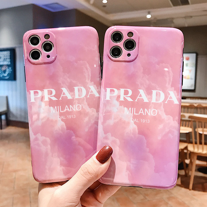 Prada アイフォン11 iphone11pro max/11proカバー 女 愛用 可愛い ブランド 落下防止 アイフォンxs max