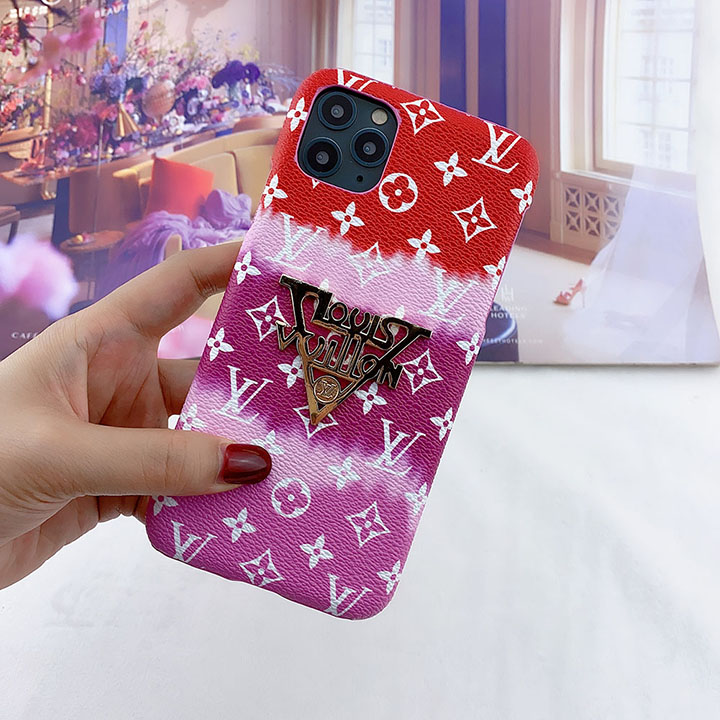 背面三角金属 iphoneカバー LV