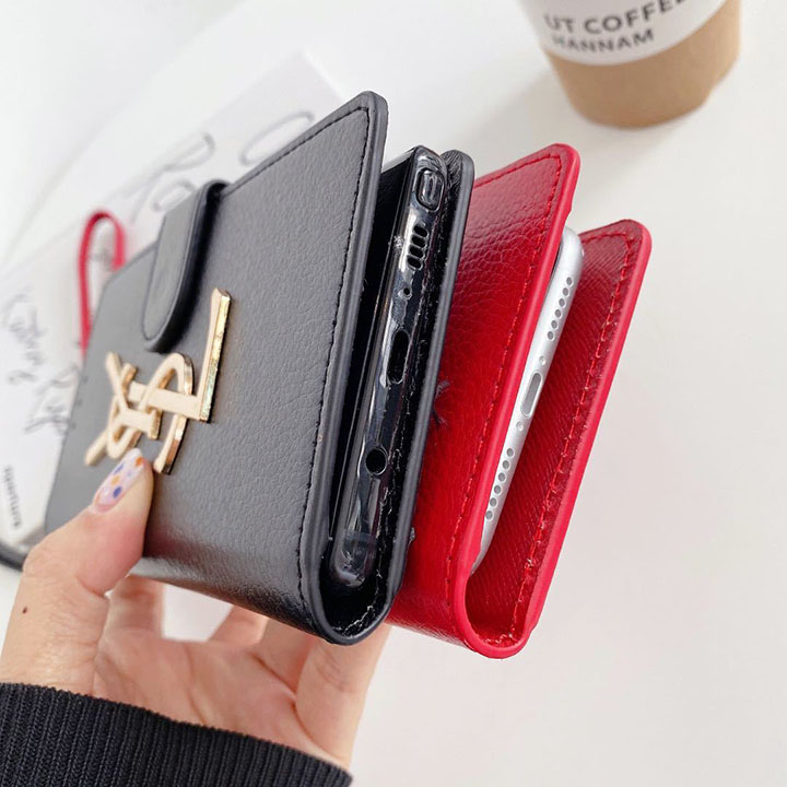 イブサンローラン 全機種に対応 手帳型スマホケース