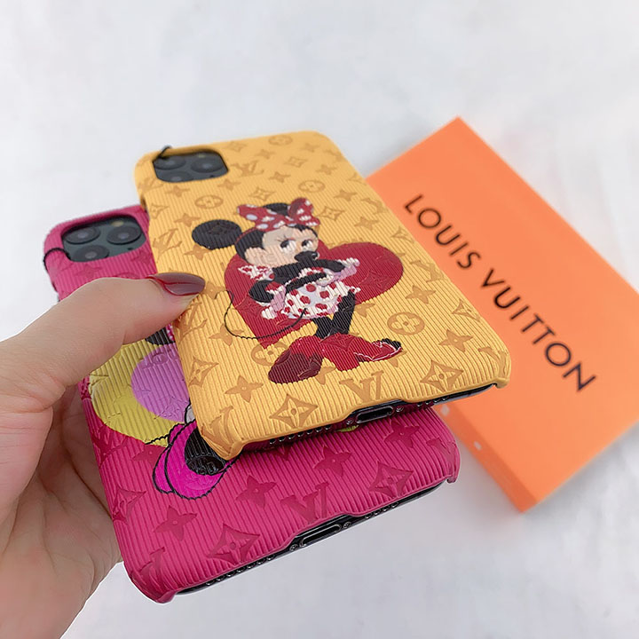 LV  定番柄ミッキー書き アイフォン12miniカバー