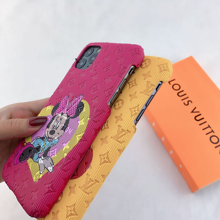 LV  定番柄ミッキー書き アイフォン12miniカバー