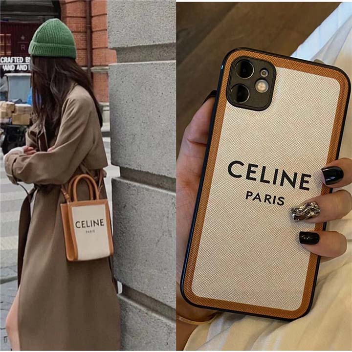 celine iphone12 ケース ブランド