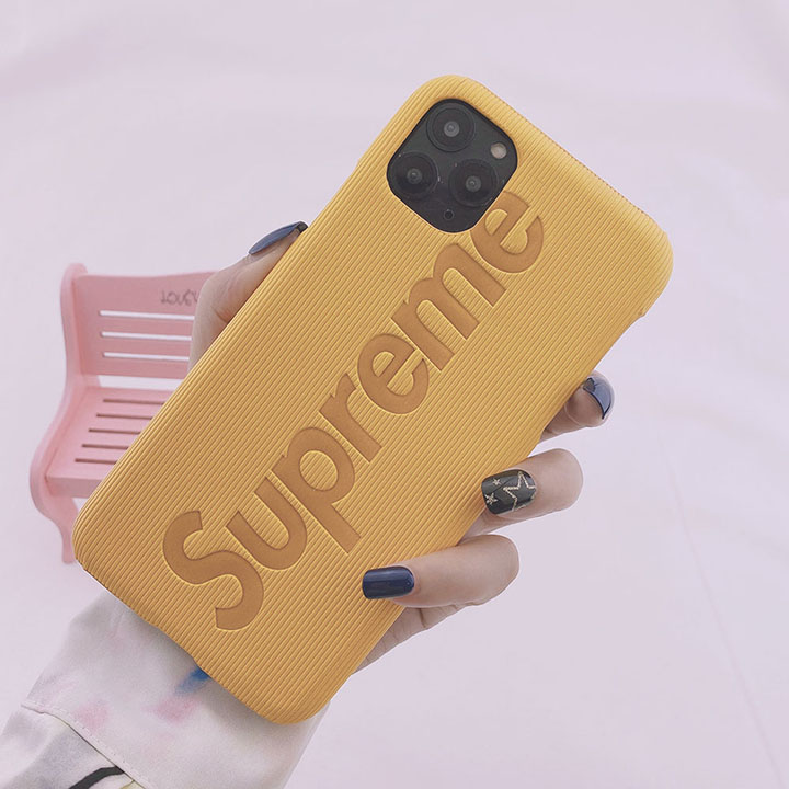 後払い シュプリームiphone12スマホケース