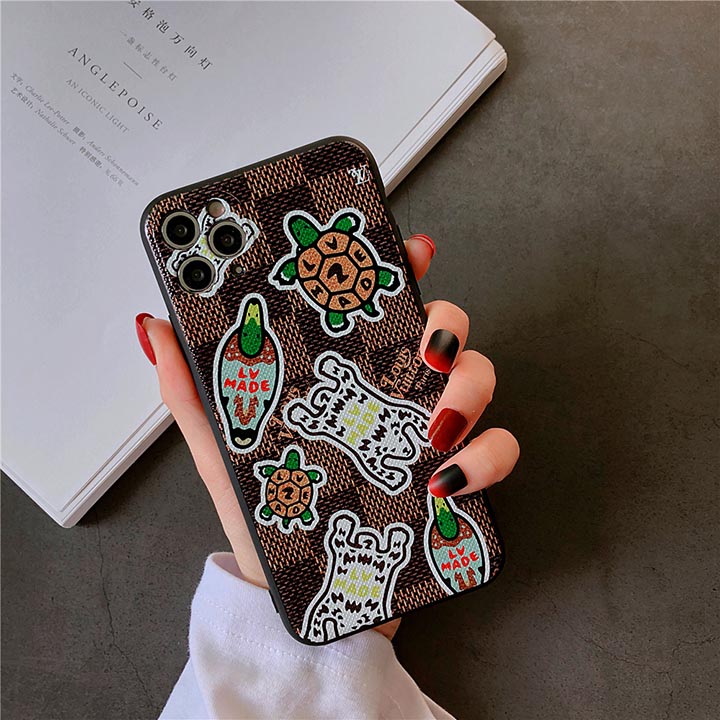 ルイヴィトンiphone11 ケース 薄型 落書き
