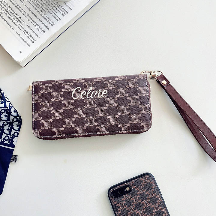  Celine財布型全機種対応カバー