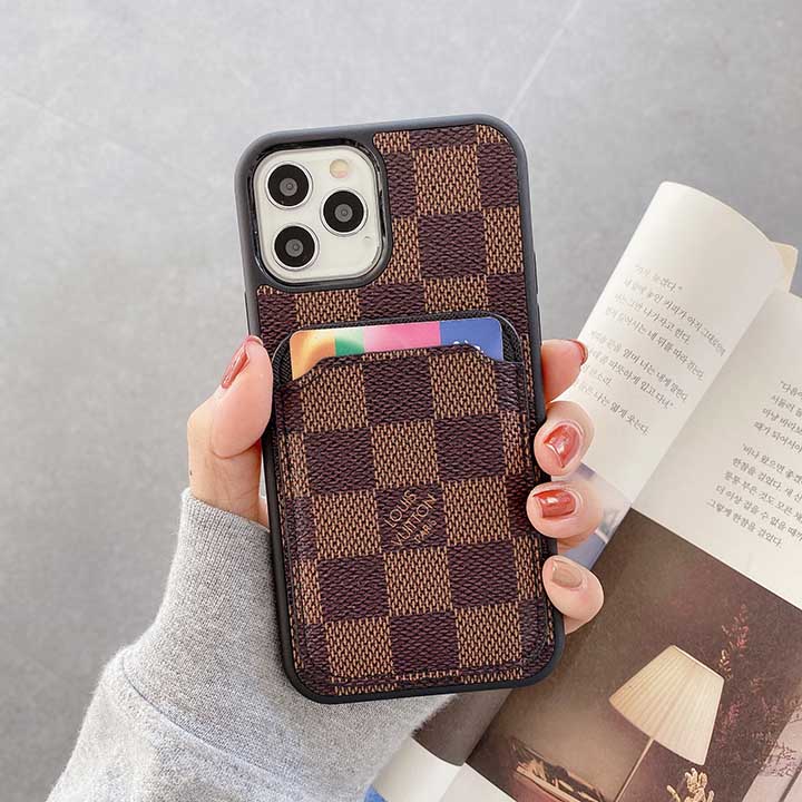 背面カード収納 LV iphone12 pro maxカバー