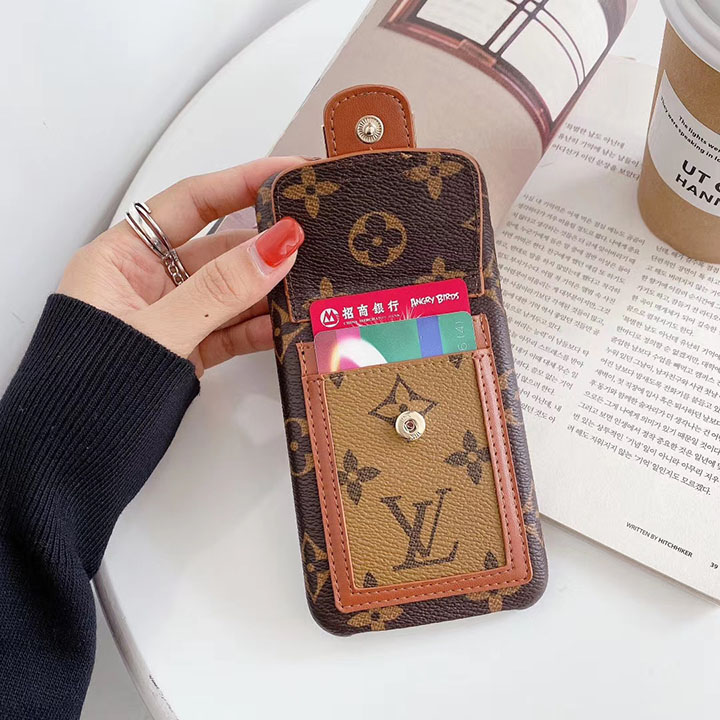 LV 金具ロゴ付きiphone14pro max携帯ケース