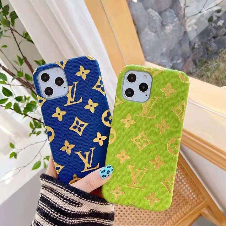 LV iPhone12 ケース PU革貼 