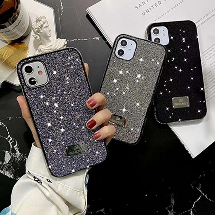 SWAROVSKI High iPhone 12/12 Pro Case, Black Crystal
