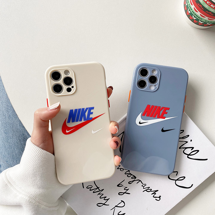 モノグラム風保護ケースアイフォン12/11 Nike