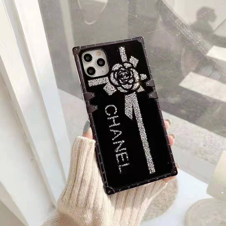 CHANEL 鉄角四隅強化保護 iphone11/11pro/X保護カバー