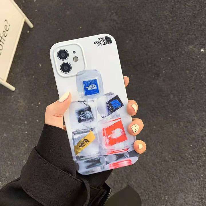 THE NORTH FACE アイフォン12ケースマット素材