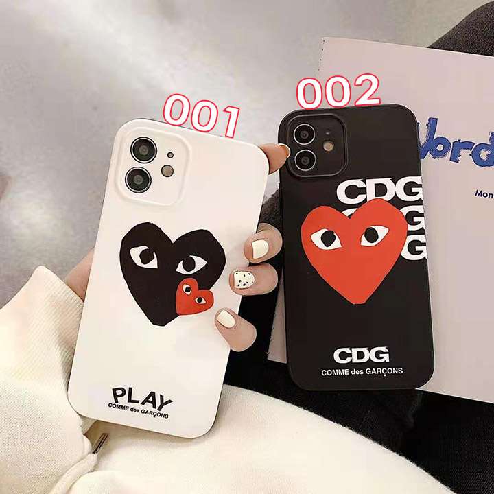  COMME des GARCONS iphone12 ケース 個性 PLAY