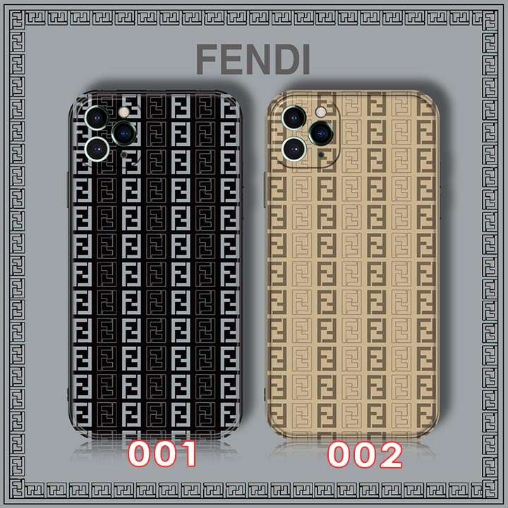 FENDIフェンディ iPhone12 ケース FF柄 個性