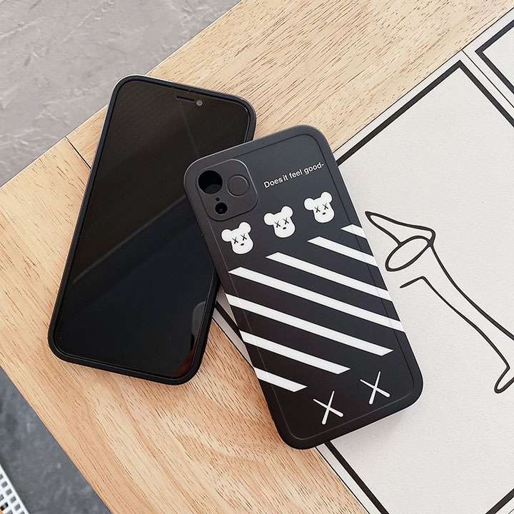 熊柄 ブランド kaws iphonexrケース