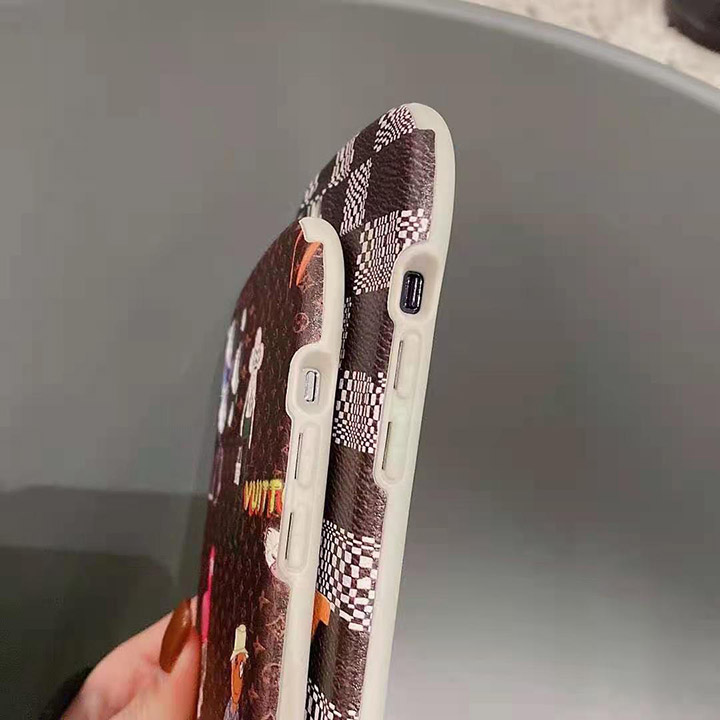 落書 アイフォン 12 mini LV スマホケース