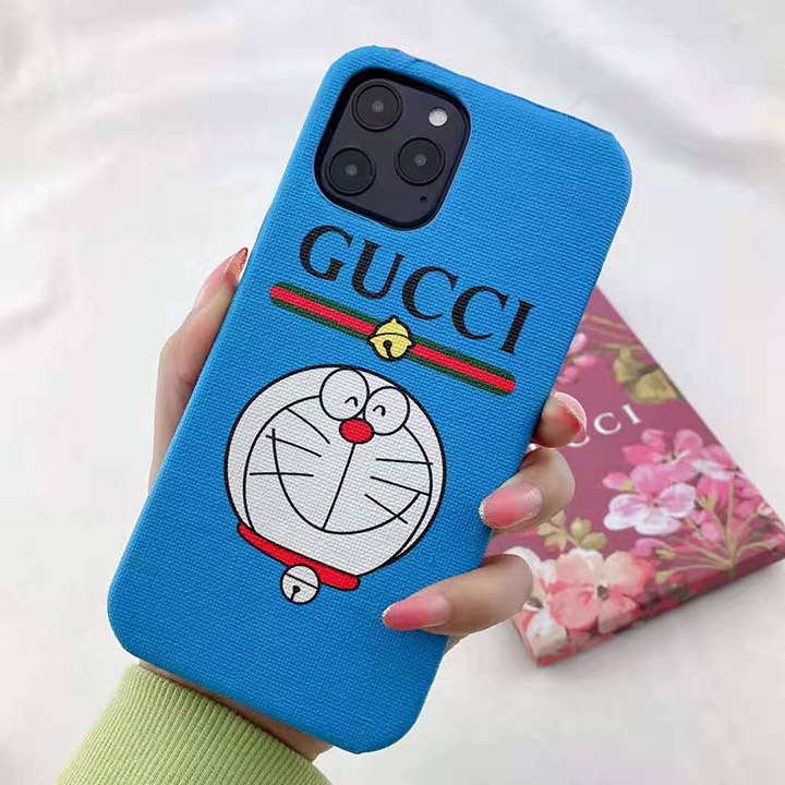 Gucci アイホン12 mini カバー ドラえもん