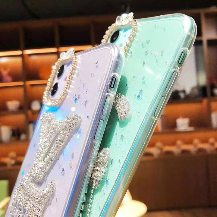 vuittonアイフォン 12mini/12携帯ケース透明