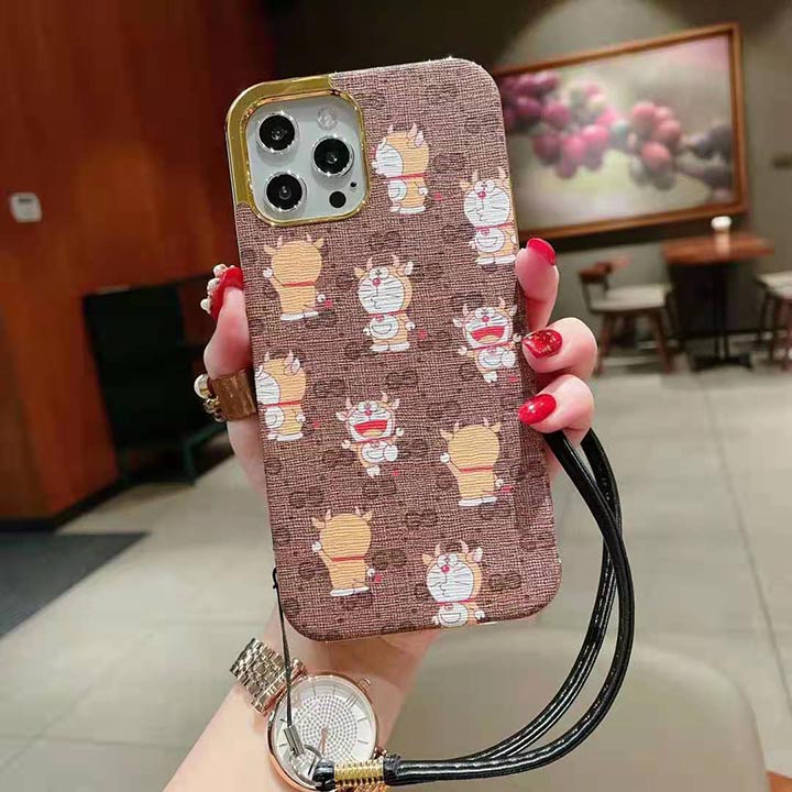 Gucci iPhone 14promax カバー ドラえもん