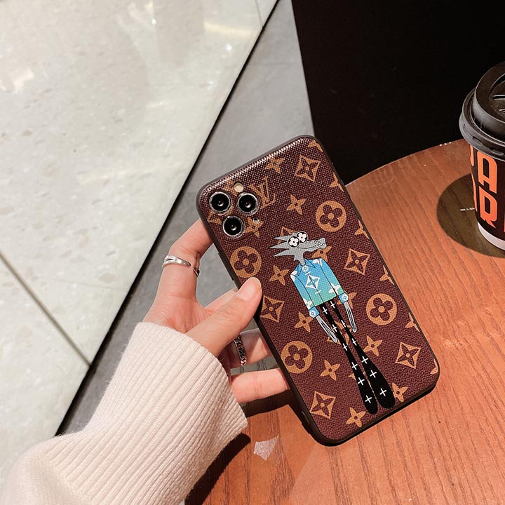 LV 携帯ケース アニメ風 iPhone 12 pro