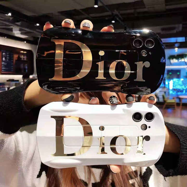アイフォン 12 カバー Dior ブランド英字プリント付き