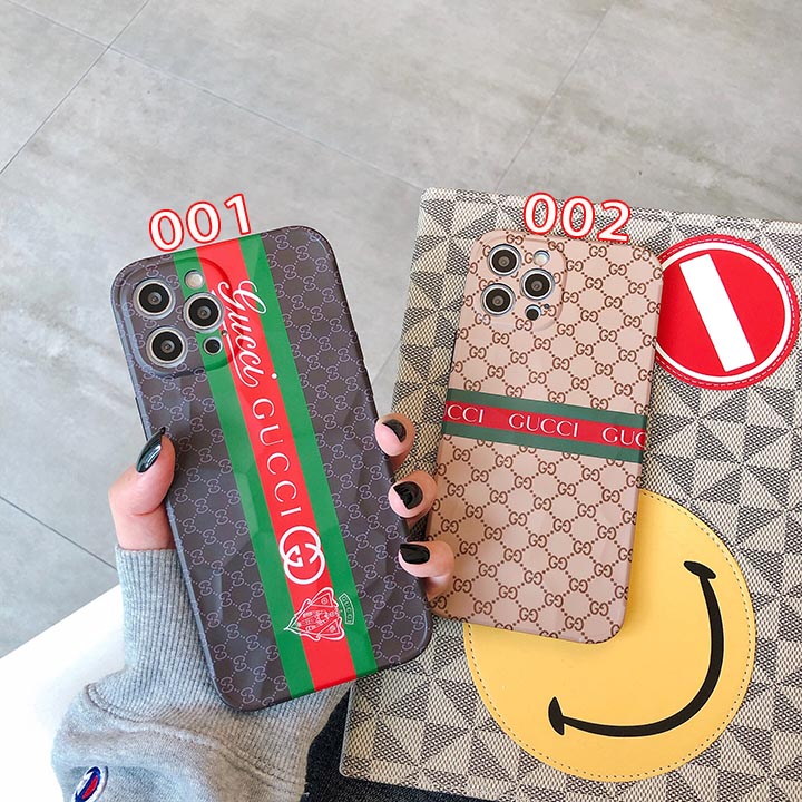 gucci iPhone 8縦縞カバー