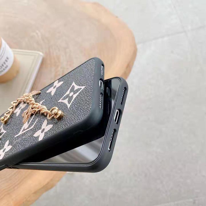ブランドアイホン12ビトン携帯ケース チェーン付き