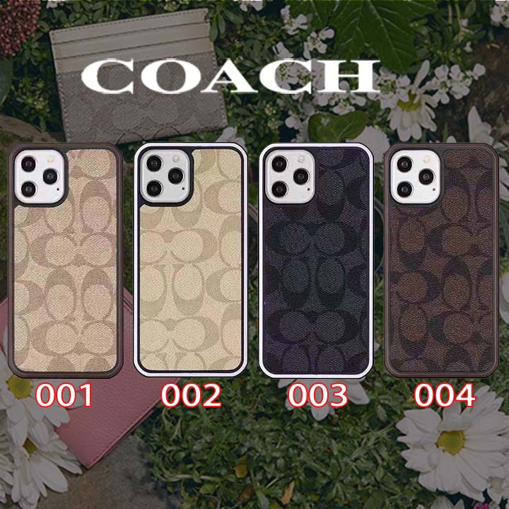 衝撃に強いスマホケースアイフォン 12 pro/12 Coach