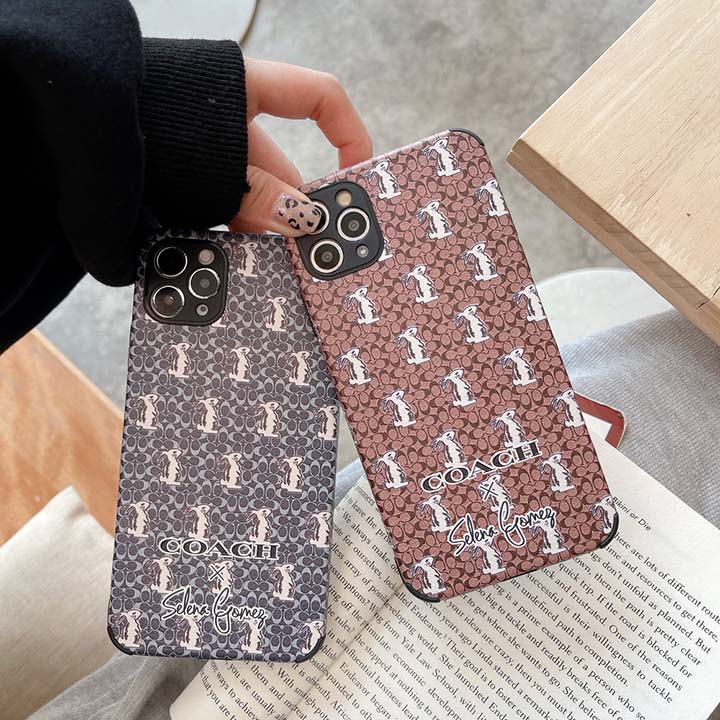アイホンX動物柄スマホケースコーチ