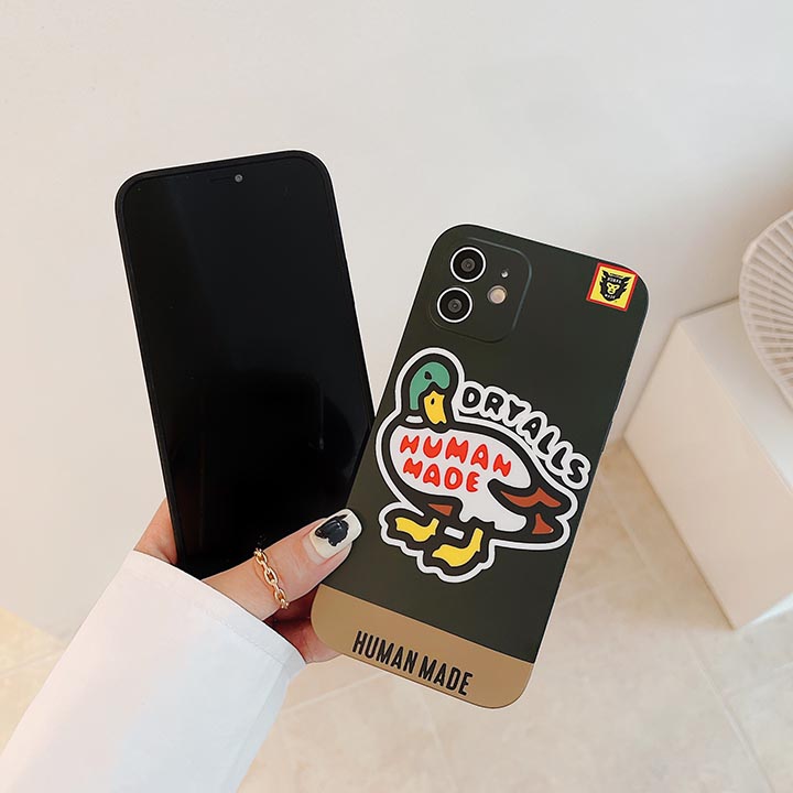 Human Made アイフォン 13 字母プリント 保護ケース iphone 12pro max 