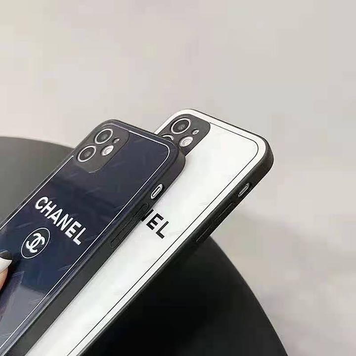 ロゴ付きカバーchanel iphonexr