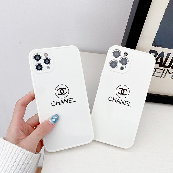 ロゴ型押し Chanel 携帯ケース iPhone 12mini
