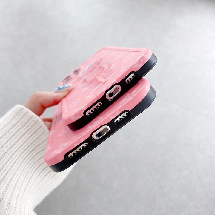 アイフォン 12 mini kaws スマホケース モノグラム