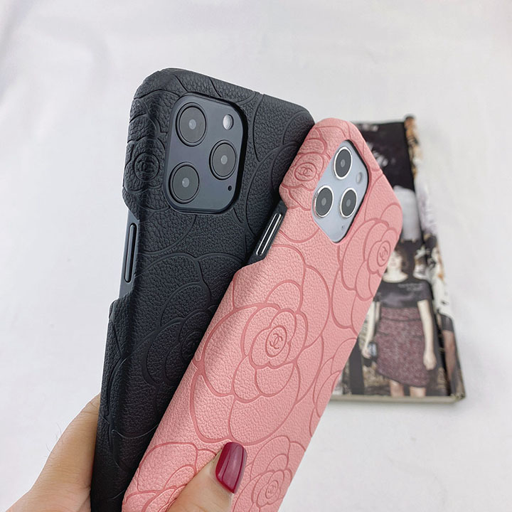 chanel カメリア iphone16 pro maxケース