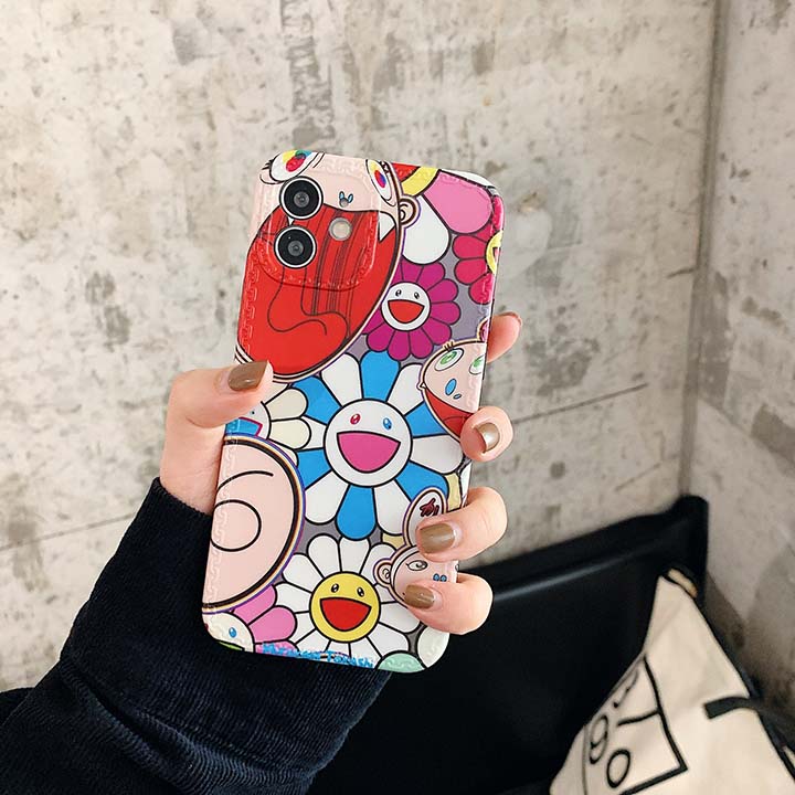 iphone12 pro/12 カイカイキキ ケース Murakami Sunflower シリコン