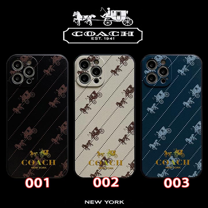 ブランド字母プリント カバー コーチ iphone12 pro max/12pro