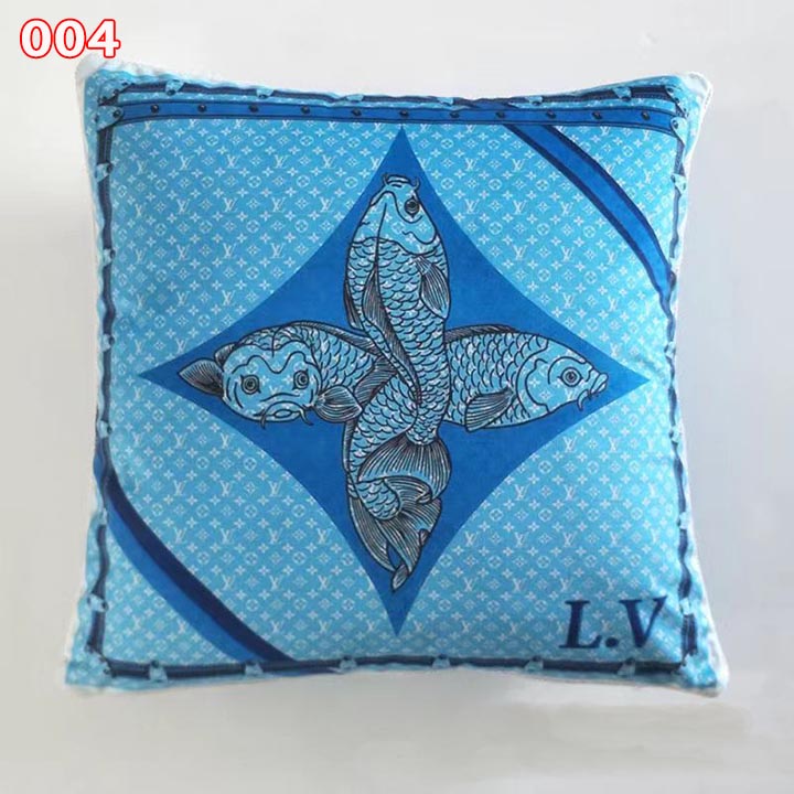 Louis Vuitton 経典クッション おしゃれ ルイヴィトン枕カバー 動物柄45cm*45cm正方形 ガー用 お部屋用 クッションカバー ブランドクッション ピローケース